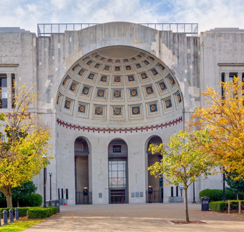 Exterior of dental school building